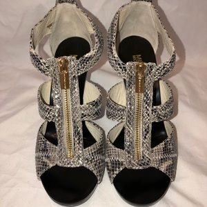 Michael Kors Berkley T-Strap Platform Dress Heels